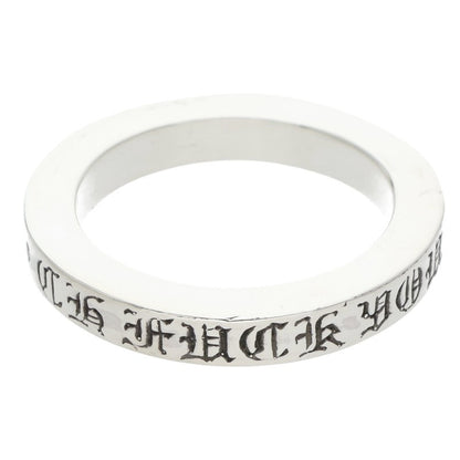 Chrome Hearts 3mm Spacer Fuck You Silver Ring Size ONE SIZE