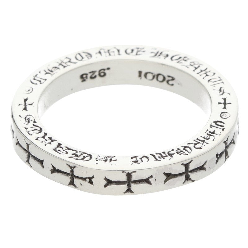 Chrome Hearts 3mm Spacer Fuck You Silver Ring Size ONE SIZE