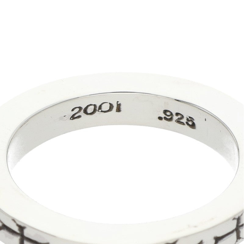 Chrome Hearts 3mm Spacer Fuck You Silver Ring Size ONE SIZE