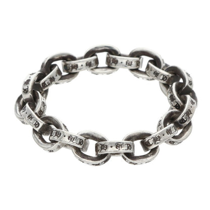 Chrome Hearts Paper Chain Silver Ring Size ONE SIZE