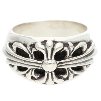 Chrome Hearts FLRL CRS Silver Ring Size ONE SIZE