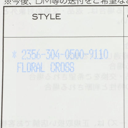 Chrome Hearts FLRL CRS Silver Ring Size ONE SIZE