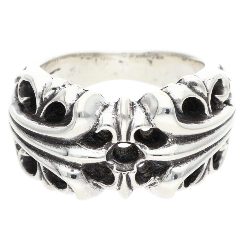 Chrome Hearts K&T Silver Ring Size ONE SIZE
