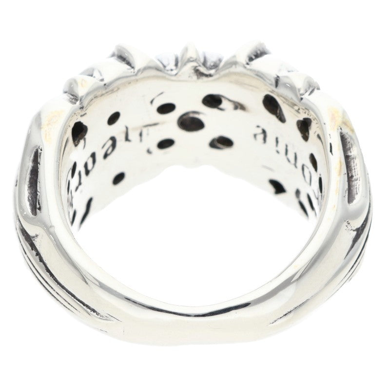 Chrome Hearts K&T Silver Ring Size ONE SIZE