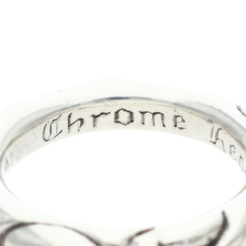 Chrome Hearts SCRL BAND Silver Ring Size ONE SIZE