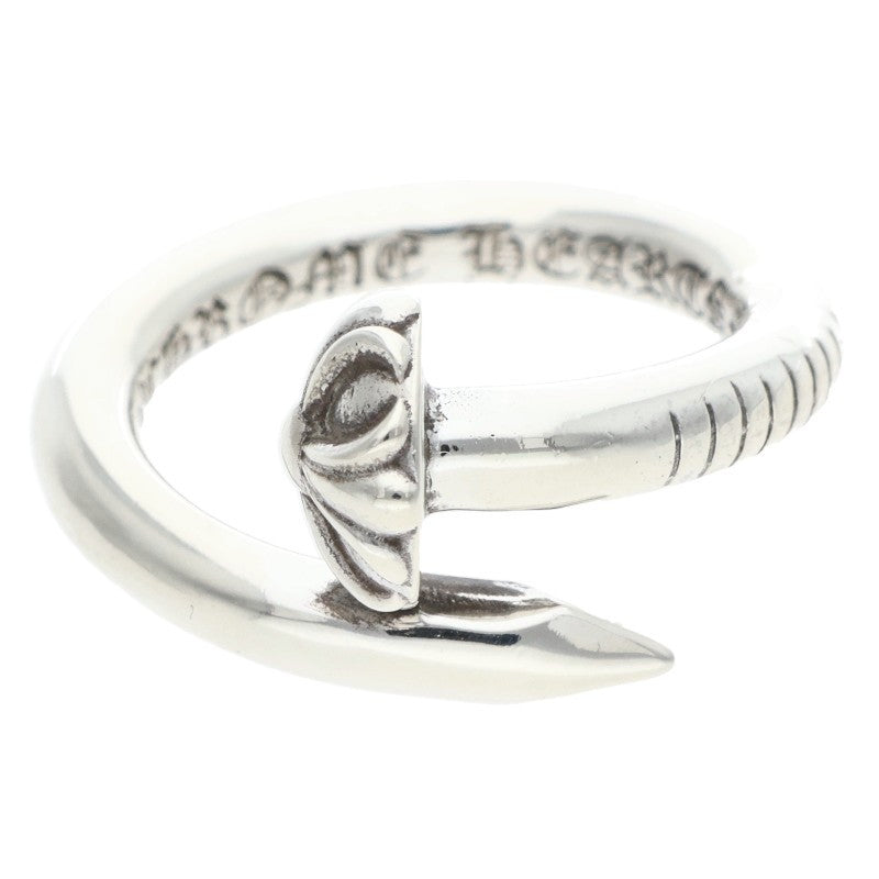 Chrome Hearts NAIL CRSBALL Silver Ring Size US 5