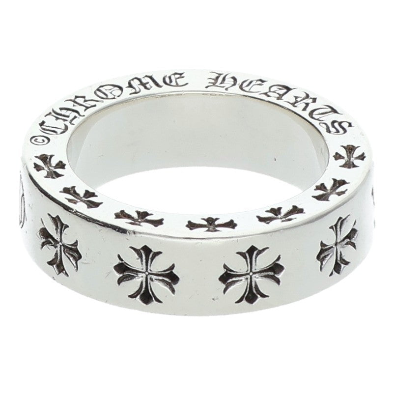 Chrome Hearts 6mm Spacer Forever Silver Ring Size US 4.5