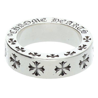 Chrome Hearts 6mm Spacer Forever Silver Ring Size US 4.5