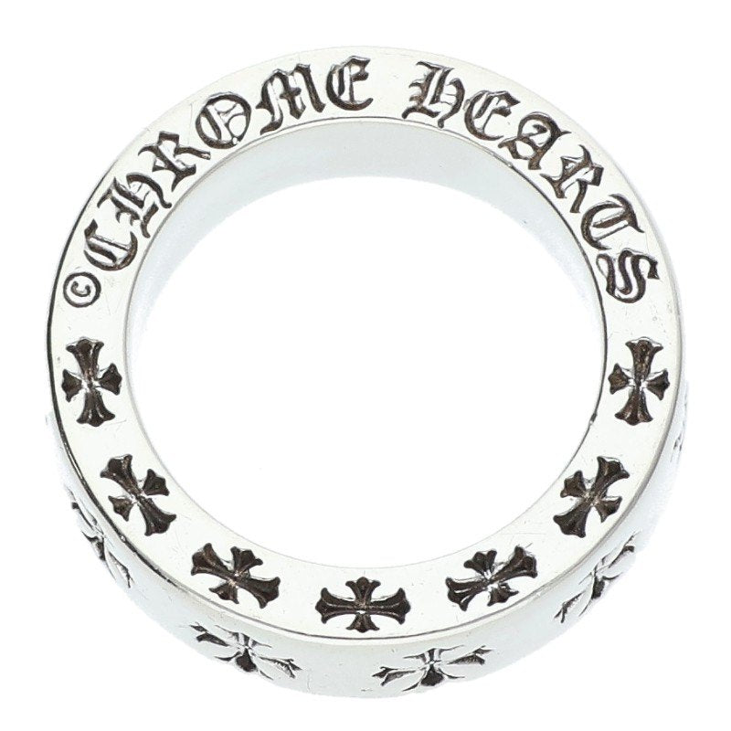 Chrome Hearts 6mm Spacer Forever Silver Ring Size US 4.5