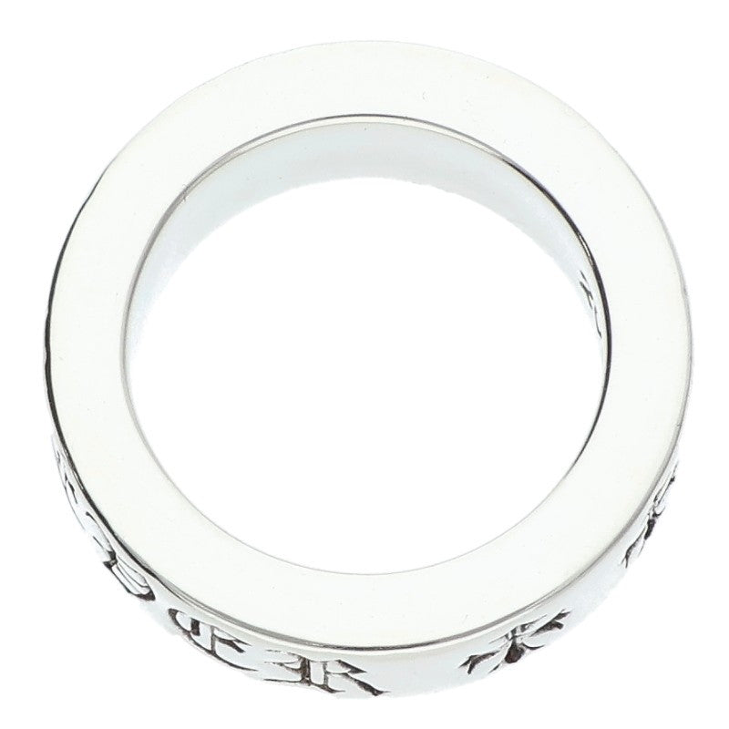 Chrome Hearts 6mm Spacer Forever Silver Ring Size US 4.5