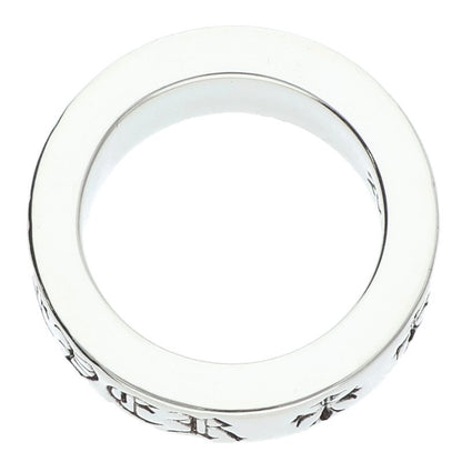 Chrome Hearts 6mm Spacer Forever Silver Ring Size US 4.5