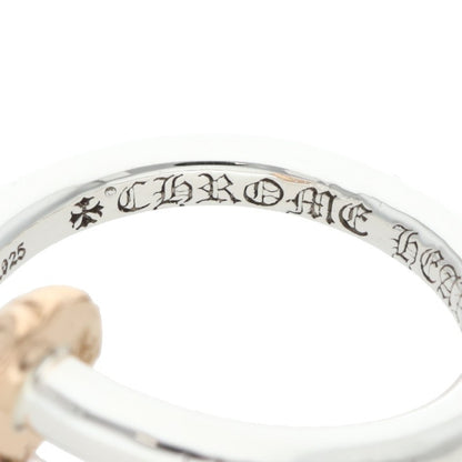 Chrome Hearts Nail Crossball Silver/Gold Ring Size ONE SIZE