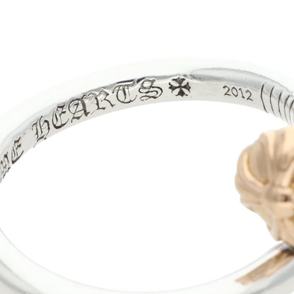 Chrome Hearts Nail Crossball Silver/Gold Ring Size ONE SIZE