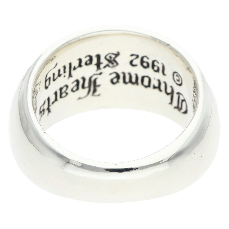 Chrome Hearts SEAL STAMP Sterling Silver Ring Size ONE SIZE