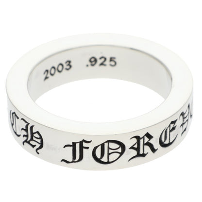 Chrome Hearts 6mm Spacer Forever Silver Ring Size ONE SIZE