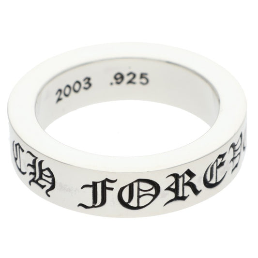 Chrome Hearts 6mm Spacer Forever Silver Ring Size ONE SIZE