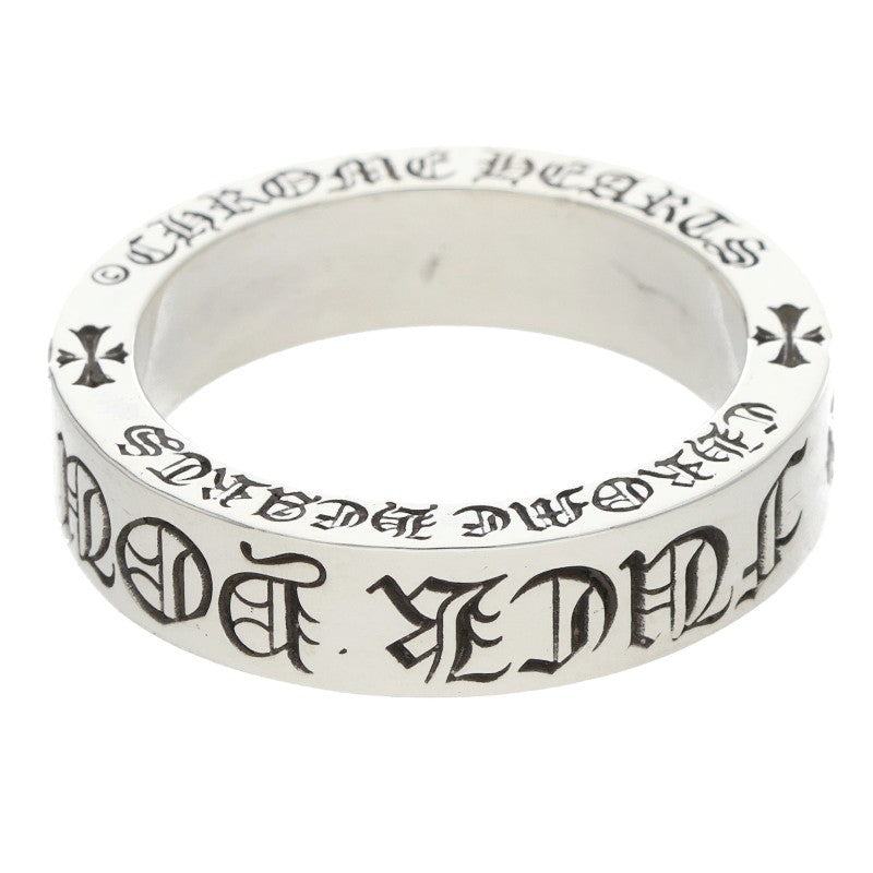 Chrome Hearts 6mm Spacer FUCKYOU Ring Silver Size ONE SIZE