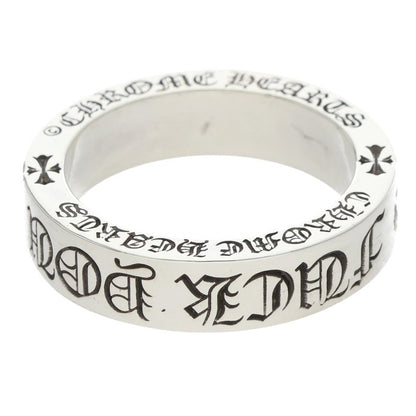 Chrome Hearts 6mm Spacer FUCKYOU Ring Silver Size ONE SIZE