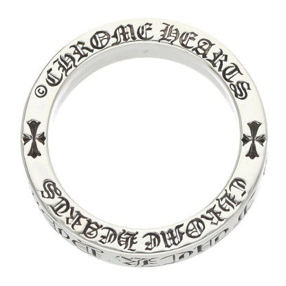 Chrome Hearts 6mm Spacer FUCKYOU Ring Silver Size ONE SIZE