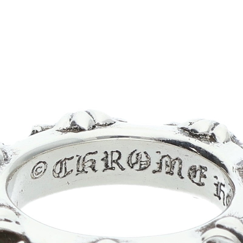 Chrome Hearts Cross Band Silver Ring 925 Size ONE SIZE