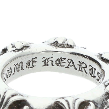 Chrome Hearts Cross Band Silver Ring 925 Size ONE SIZE