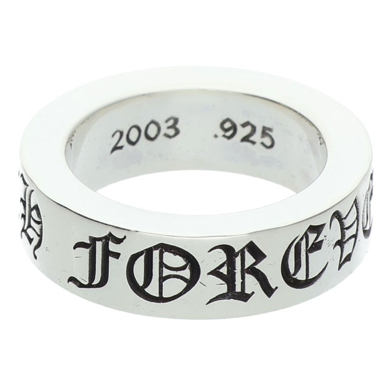 Chrome Hearts 6mm Spacer Forever Silver Ring Size ONE SIZE