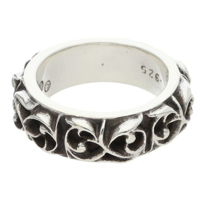 Chrome Hearts Eternity Vine Band Silver Ring Size ONE SIZE