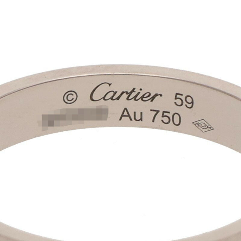 Cartier Mini Love K18WG Ring Size ONE SIZE