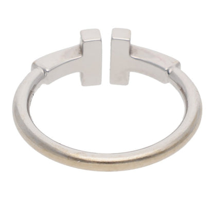 TIFFANY&Co. T Wire K18WG Ring Size ONE SIZE