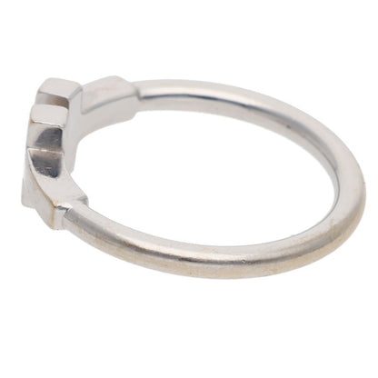TIFFANY&Co. T Wire K18WG Ring Size ONE SIZE