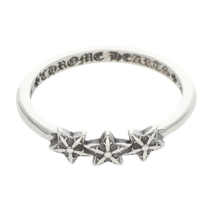 Chrome Hearts Bubblegum 3 Star 925 Silver Ring Size ONE SIZE