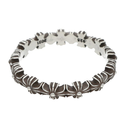 Chrome Hearts Tiny E CH Plus Band 925 Silver Size ONE SIZE