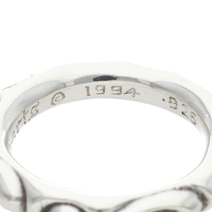 Chrome Hearts SCRL BAND Sterling Silver Ring Size ONE SIZE