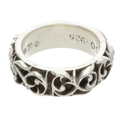 Chrome Hearts Eternity Vine Band Silver Ring Size ONE SIZE