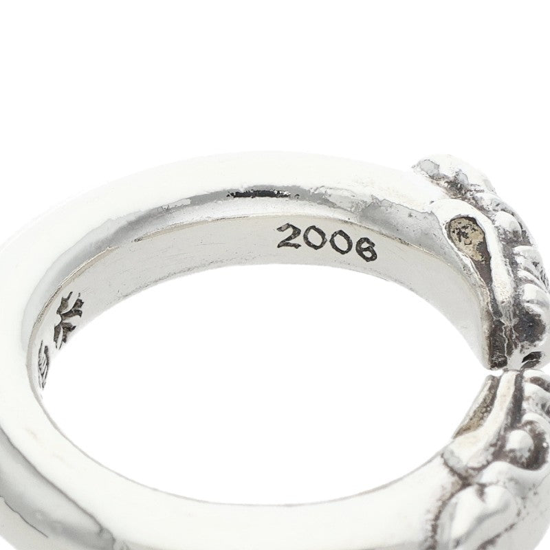 Chrome Hearts Double Dog Silver Ring 925 Size JP 12