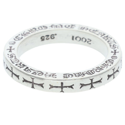 Chrome Hearts 3mm Spacer Fuck You Silver Ring Size ONE SIZE