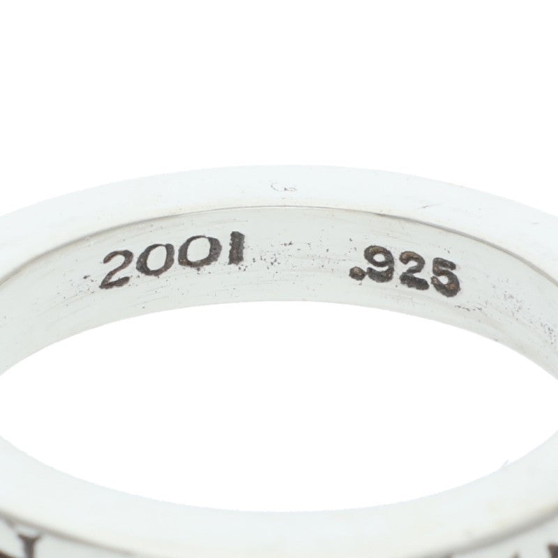 Chrome Hearts 3mm Spacer Fuck You Silver Ring Size ONE SIZE