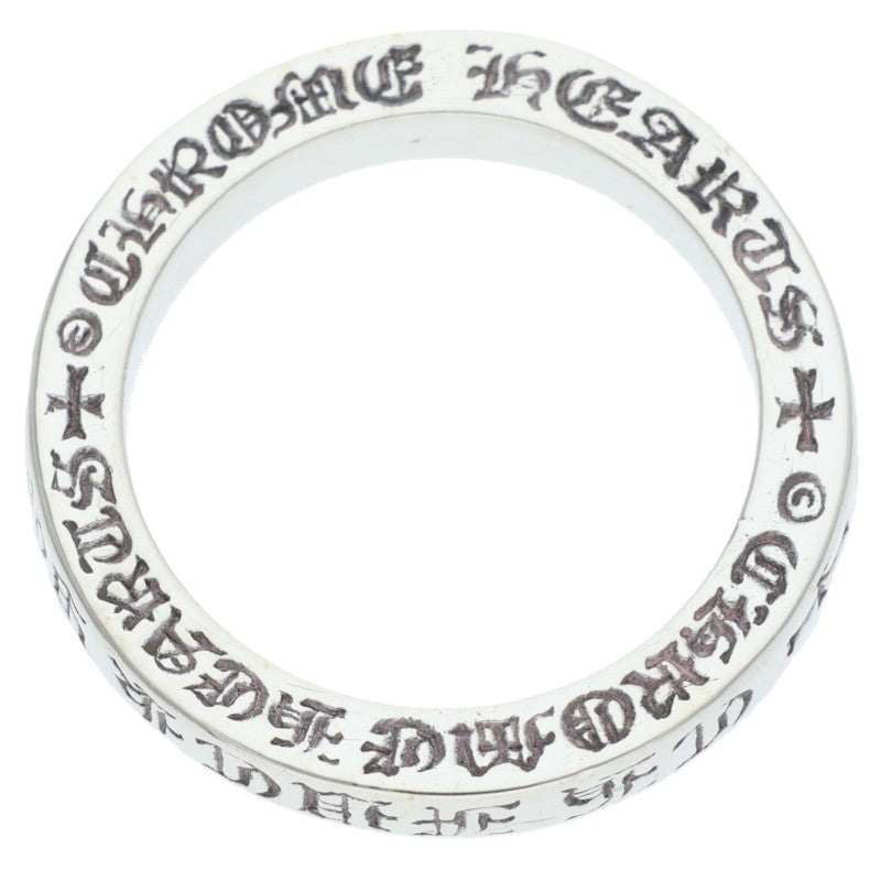 Chrome Hearts 3mm Spacer Fuck You Silver Ring Size ONE SIZE