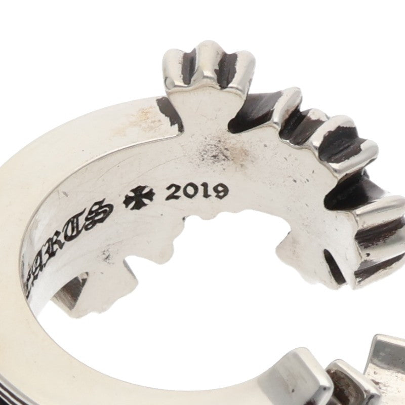 Chrome Hearts 3CH Cross 925 Silver Ring Size ONE SIZE