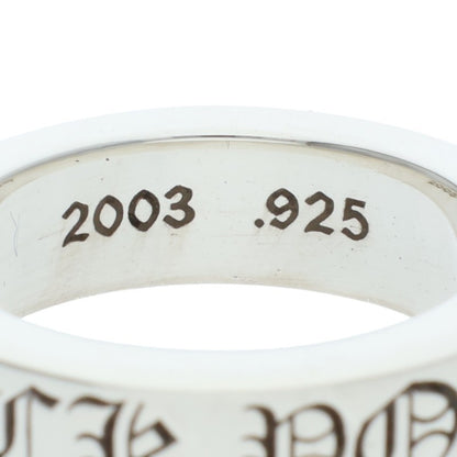 Chrome Hearts 6mm Spacer Fuck You Silver Ring Size ONE SIZE