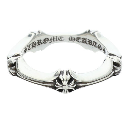 Chrome Hearts Plus & Bone Silver Ring Size ONE SIZE