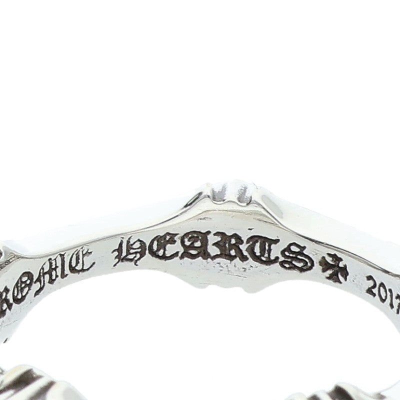 Chrome Hearts Plus & Bone Silver Ring Size ONE SIZE