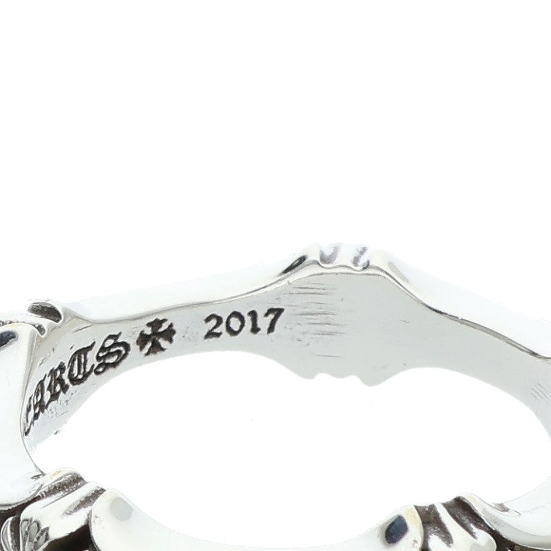 Chrome Hearts Plus & Bone Silver Ring Size ONE SIZE