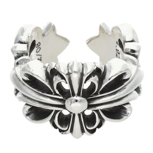 Chrome Hearts DBL FLRL CRS Double Floral Cross Size ONE SIZE