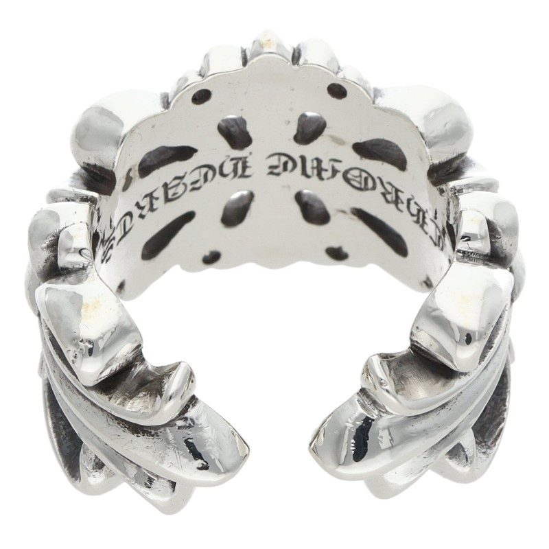 Chrome Hearts DBL FLRL CRS Double Floral Cross Size JP 22