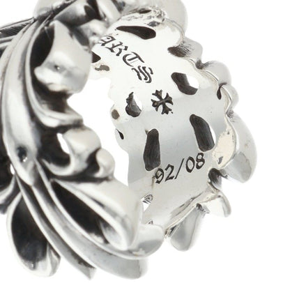 Chrome Hearts DBL FLRL CRS Double Floral Cross Size JP 22