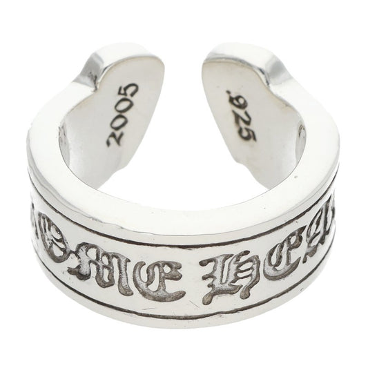 Chrome Hearts Large Scroll Label 925 Silver Size ONE SIZE