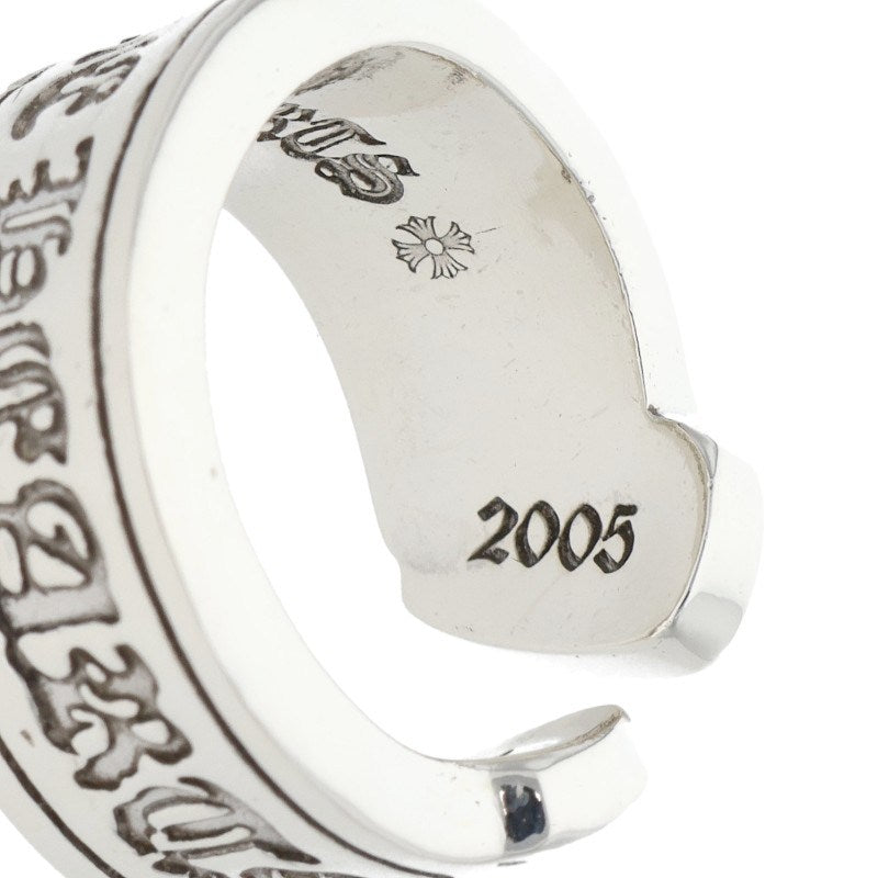Chrome Hearts Large Scroll Label 925 Silver Size ONE SIZE