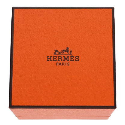 HERMES Osmose PM Sterling Silver Ring Size ONE SIZE