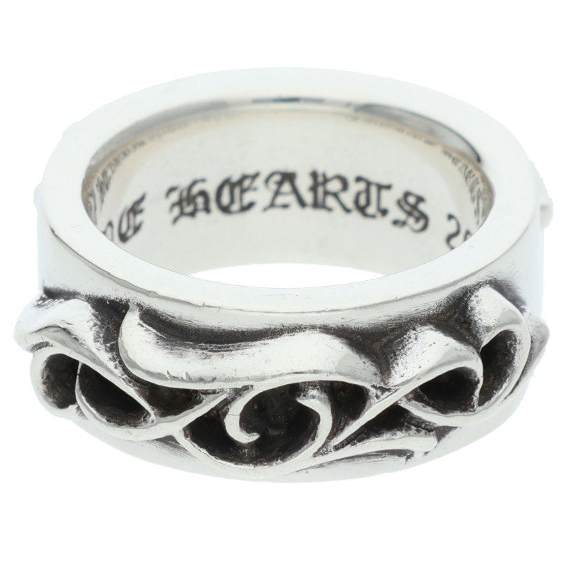 Chrome Hearts DBL Narrow Vine Band Ring Size JP 9